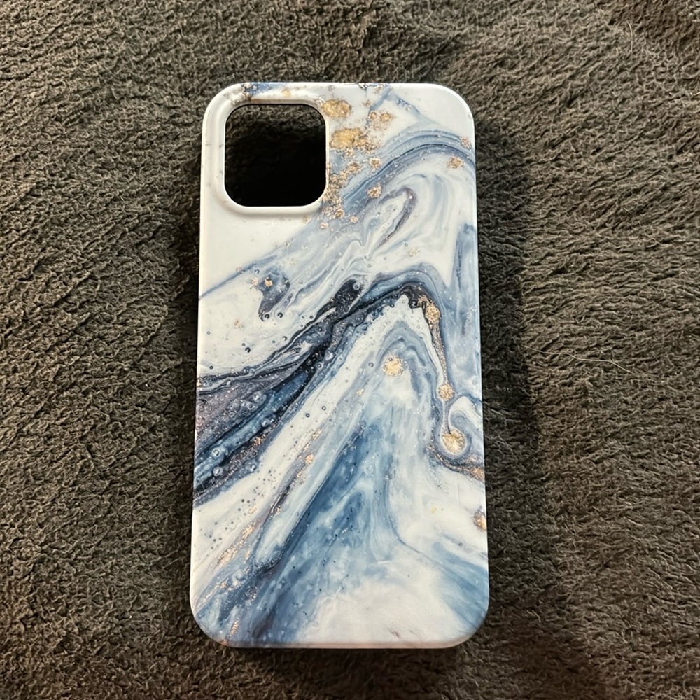 blue iphone 12 case